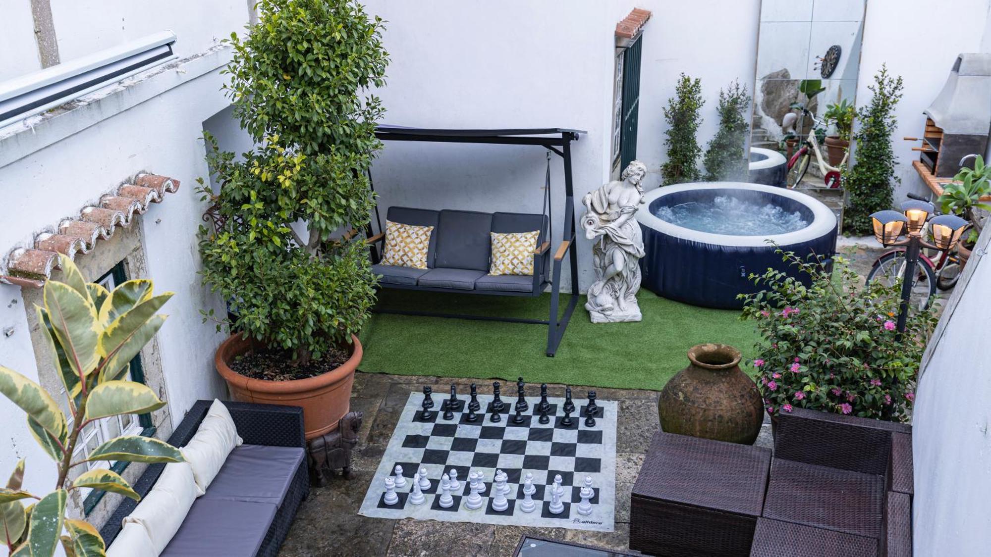 Small Cozy Room In Palace Patio With Hot Tub And Snooker - Sintra Wow Exterior photo